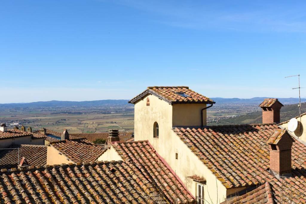 Casa Agata, Accogliente Appartamento Nel Centro Storico コルトーナ エクステリア 写真